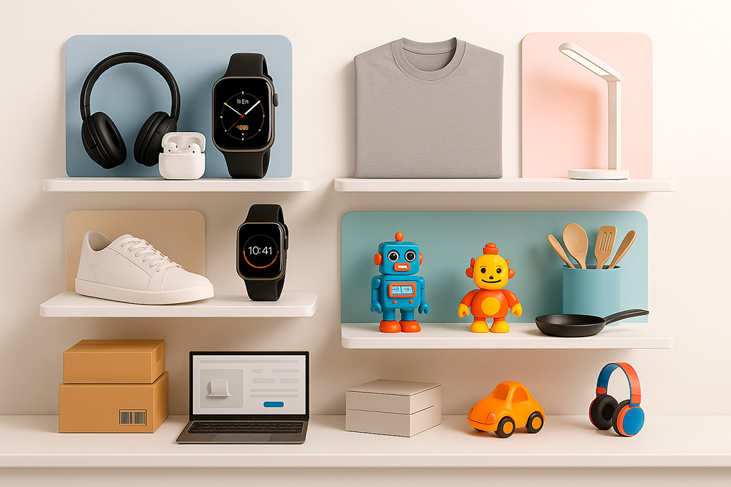 variedade de produtos e categorias na AliExpress com entrega no Brasil