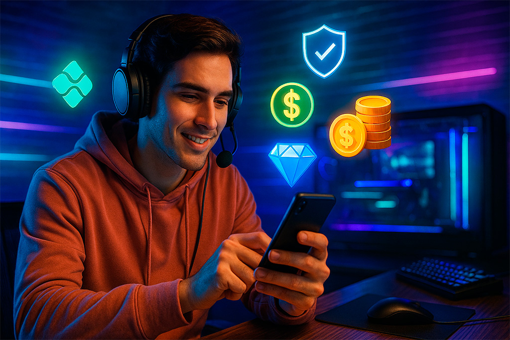 compra segura e rápida de créditos para jogos e apps na Codashop