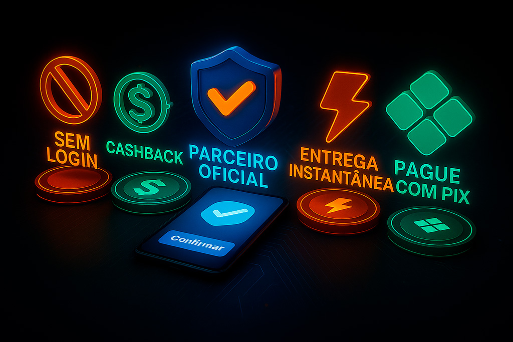 diferenciais exclusivos da Codashop no mercado de recarga de jogos e apps