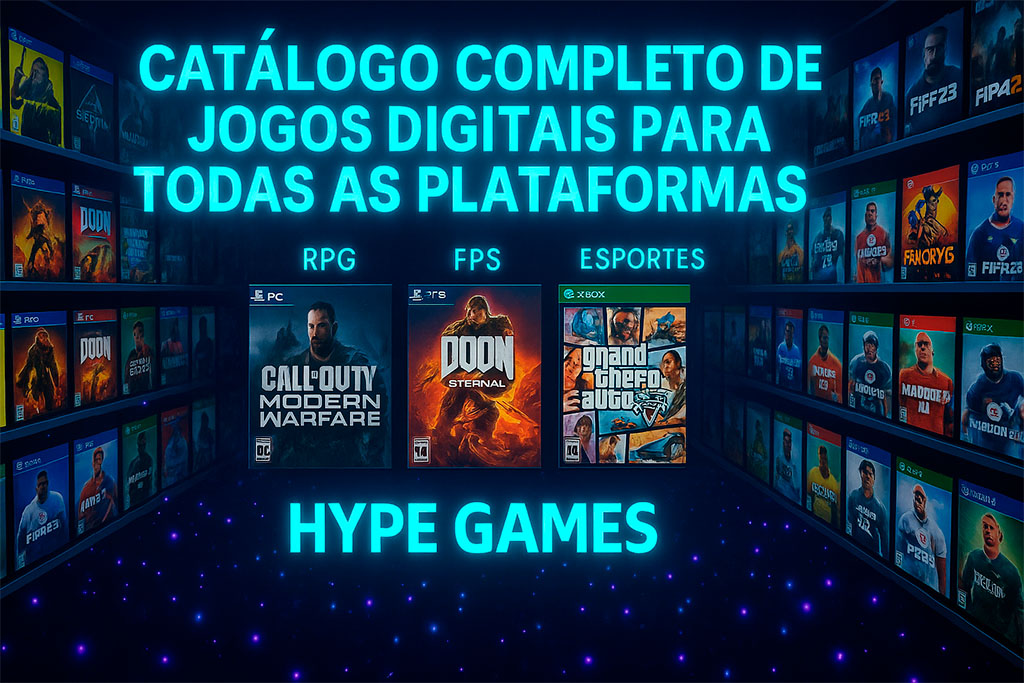 catálogo completo de jogos digitais para todas as plataformas