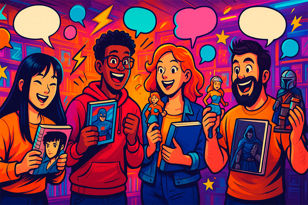 experiência completa de compra geek com mangás, HQs e cultura pop na Mundos Infinitos