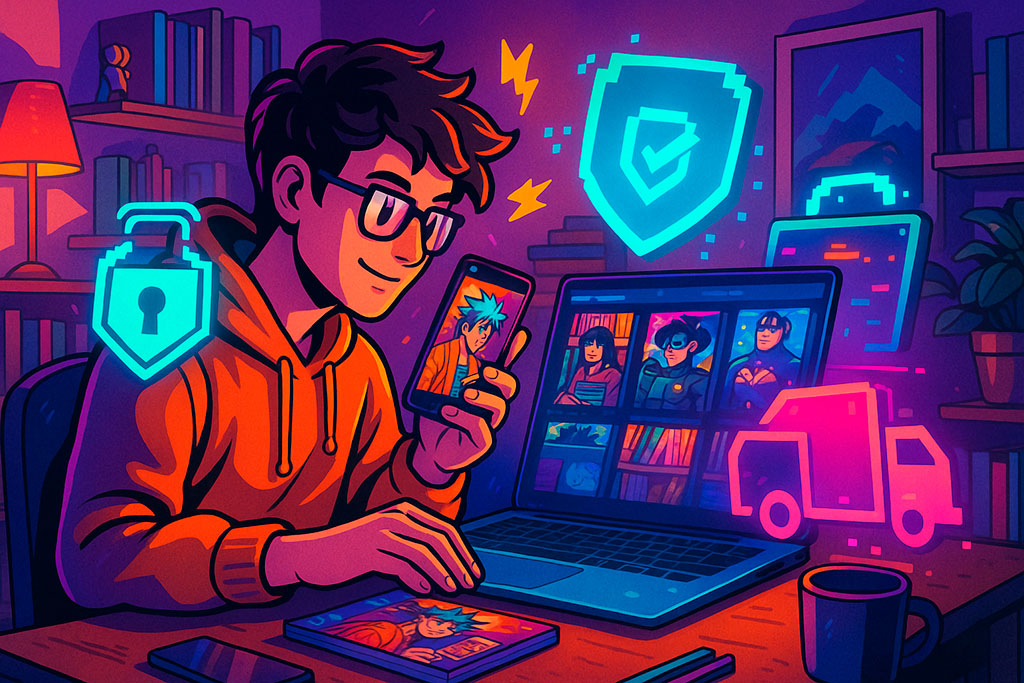 compra segura de produtos geek com suporte e entrega garantida na Mundos Infinitos