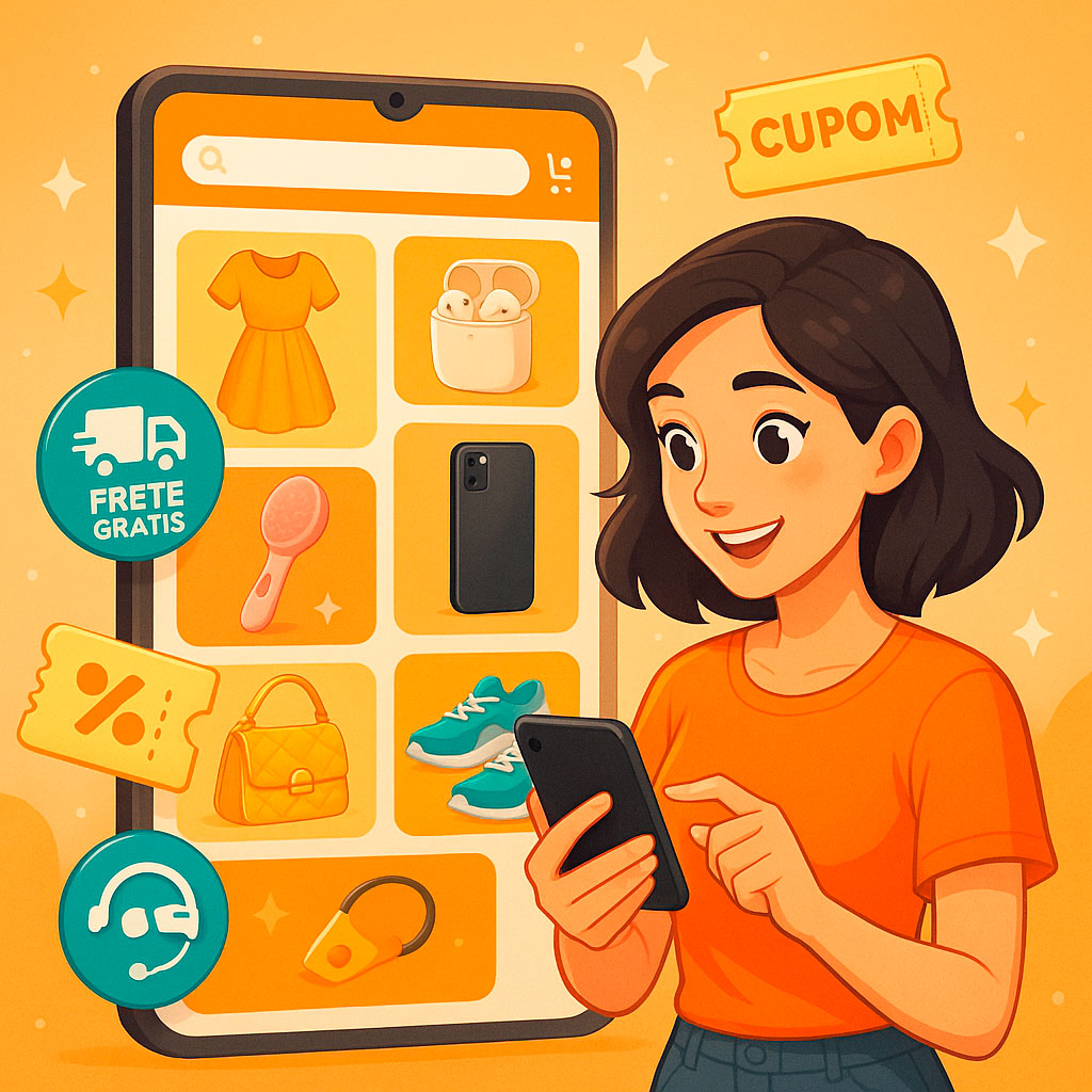 plataforma de compras acessível com grande variedade e descontos – Temu Brasil